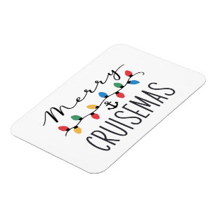 Merry Cruisemas Family Christmas Cruise Trip Magnet
