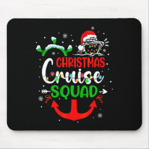 Merry Cruisemas Family Cruise Christmas Cruise Squ Mouse Pad