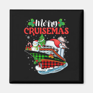 Merry Cruisemas Family Cruise Christmas Fun  Magnet
