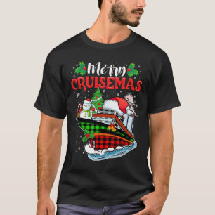 Merry Cruisemas Family Cruise Christmas Funny T-Shirt