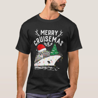 Merry Cruisemas Funny Cruise Ship Family Christmas T-Shirt