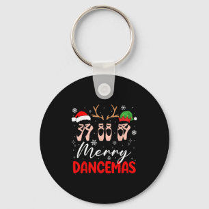 Merry Dancemas Christmas Ballet Scute Ss Cute Sss Key Ring