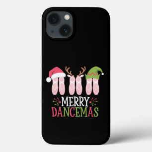 Merry Dancemas Christmas Ballet Shoes Dancing iPhone 13 Case