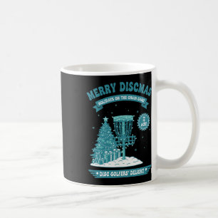 Merry Discmas Chain Gang Disc Golfers Delight Coffee Mug