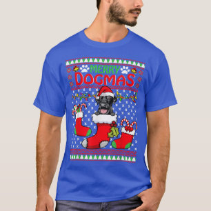 Merry Dogmas Labrador Retriever Dog Ugly Christmas T-Shirt