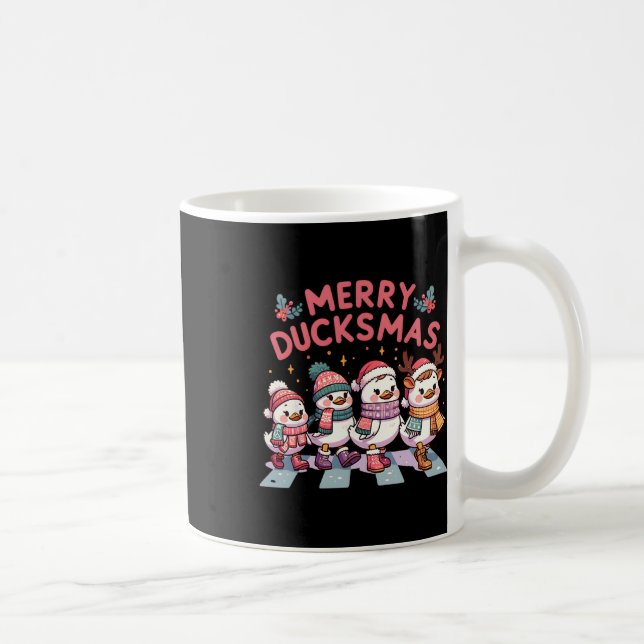 Merry Ducksmas  Coffee Mug (Right)