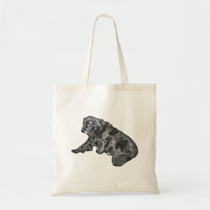Merry Errands with Watchful Lounger Tote Bag