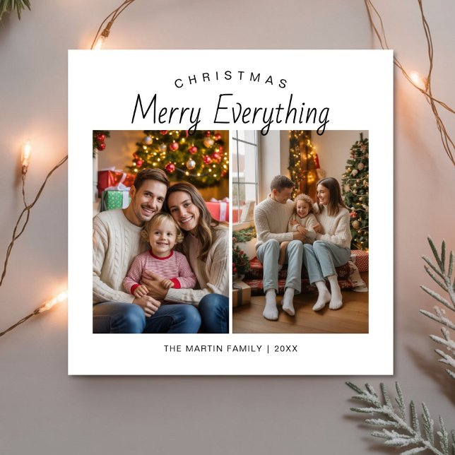 Merry Everything Christmas Card – Family Edition (Creator Uploaded)