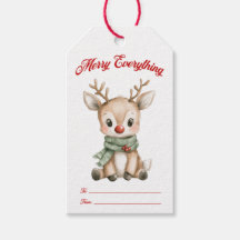 Merry Everything Christmas Gift Tag