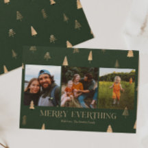 Merry Everything Christmas Photo Card