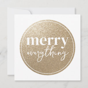 Merry Everything Golden Texture