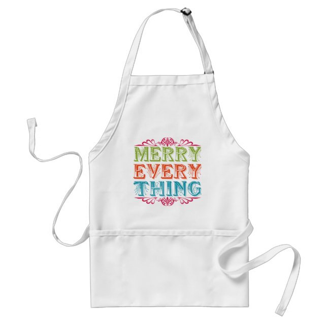 Merry Everything Standard Apron (Front)