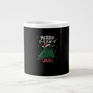 Merry F-Caw-F Large Coffee Mug