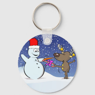 Merry Fencing ! Key Ring