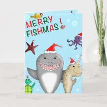 Merry Fishmas Christmas Card