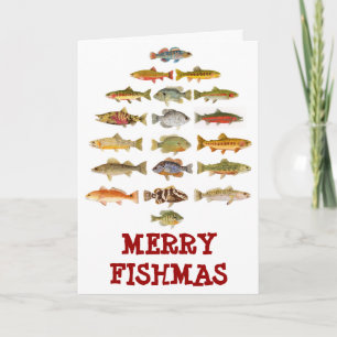 Merry Fishmas Holiday Card