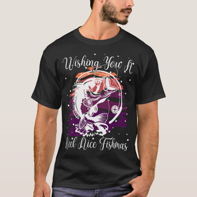 Merry Fishmas s T-Shirt (Front)