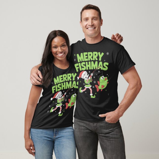 merry fishmas T-Shirt (Unisex)