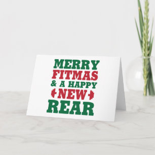 Merry Fitmas Holiday Card