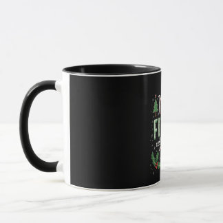 Merry Fitness and Happy New Rear Bodybuilding Xmas Mug