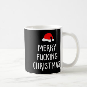 Merry Foring Christmas Inappropriate Santa Pajama  Coffee Mug