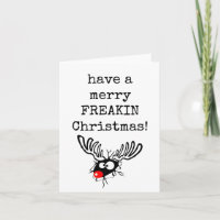 Merry Freakin Christmas Card