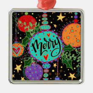 Merry Fun Whimsical Ornament Christmas