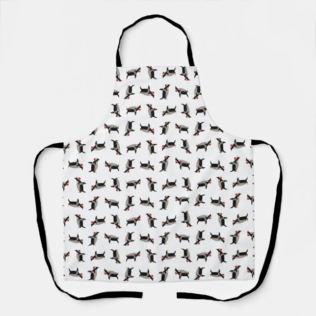 Merry Gentoos All Over Print Apron (Front)