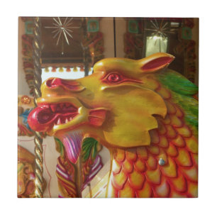 Merry-go-round Dragon Tile