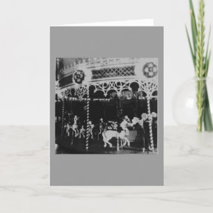 Merry Go Round Holiday Card