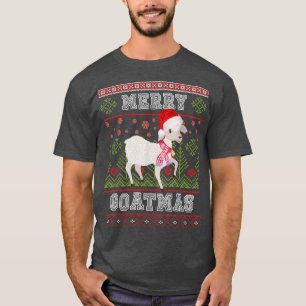 Merry Goatmas  Goat Ugly Christmas Sweater Xmas 