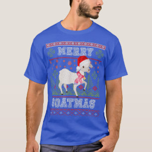 Merry Goatmas  Goat Ugly Christmas Sweater Xmas 