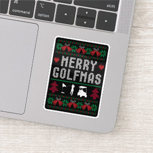 Merry Golfmas Golf Golfing Golfer Ugly Christmas 