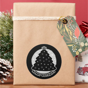 Merry Gothmas Classic Round Sticker