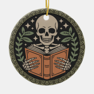 Merry Gothmas To My Favourite Book Lover Ceramic Ornament