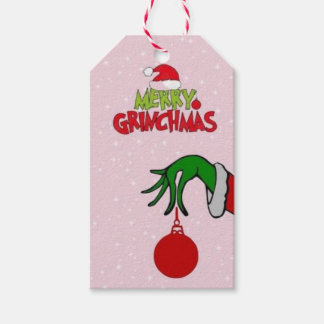 merry Grinchmas Christmas Gift Tags