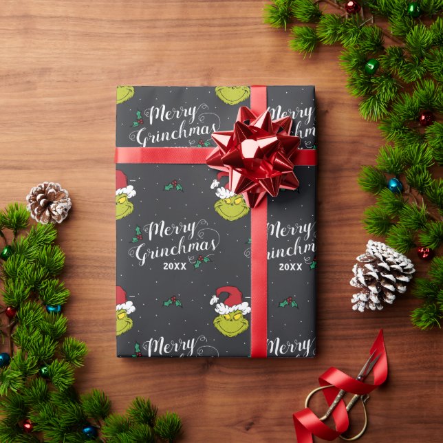 Merry Grinchmas | Grinch Holiday Party Wrapping Paper (Holiday Gift)