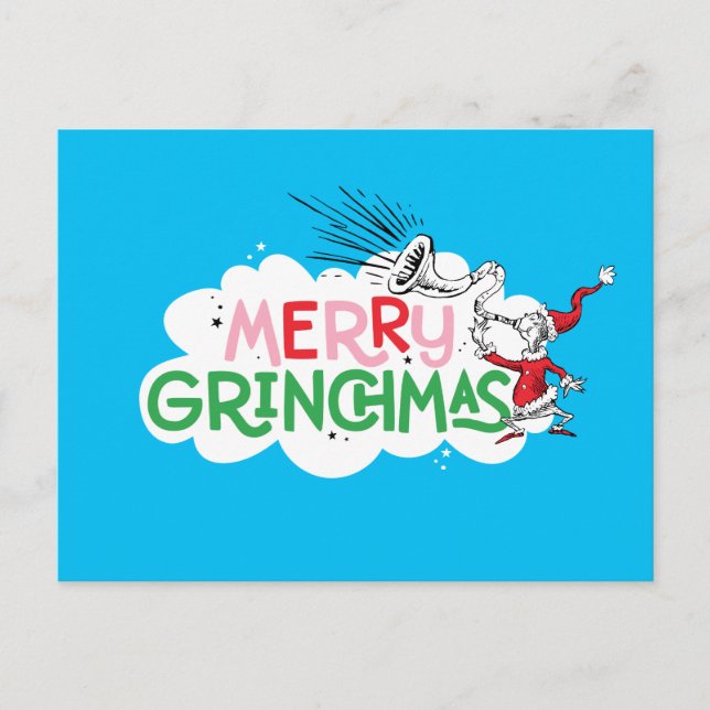 Merry Grinchmas Mister Grinch Postcard (Front)