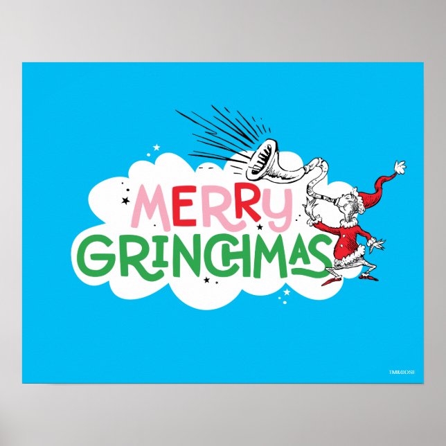 Merry Grinchmas Mister Grinch Poster (Front)