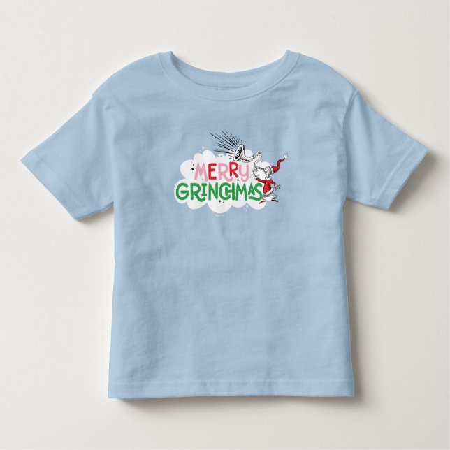 Merry Grinchmas Mister Grinch Toddler T-Shirt (Front)