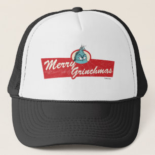 Merry Grinchmas Quote Grinch Trucker Hat