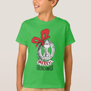 Merry Grinchmas Wreath T-Shirt
