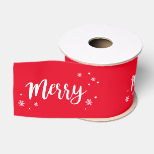 Merry Grosgrain Ribbon