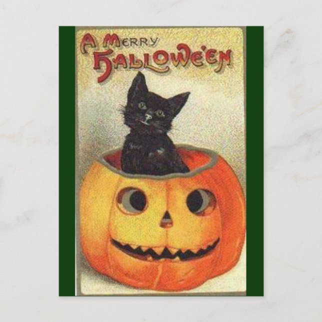 Merry halloween postcard (Front)