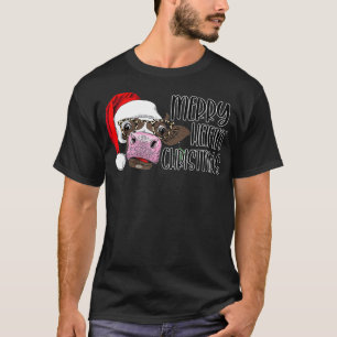 Merry Heifin' Christmas Merry Christmas Heifer Cow T-Shirt