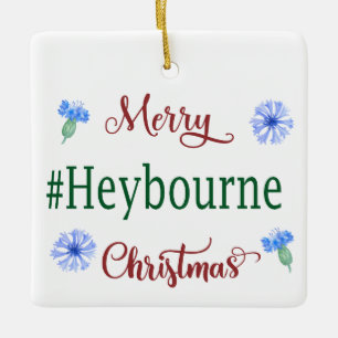 Merry Heybourne Christmas Ornament