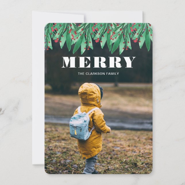 MERRY HOLIDAY CARD (Front)