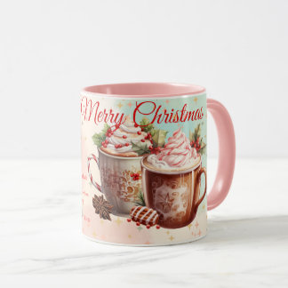 Merry Hot Chocolate Christmas Mug