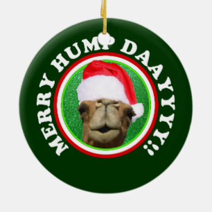 Merry Hump Day Christmas Tree Ornament