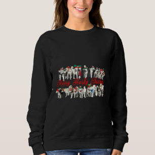 Merry Husky Christmas Sweatshirt